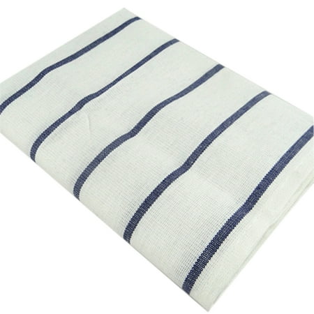 

Mediterranean Style Rectangular Tablecloth Blue Stripes Pattern Table Cover Table Runner For Home Party Dinner Banquet Decor 40 x 60 cm (Blue Stripes)