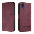 thumbnail image 1 of Funda con tapa estilo vintage para Samsung A03 Core, ranura para múltiples tarjetas, protección total, estilo retro, material PU+TPU, 1 of 5