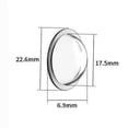 thumbnail image 3 of Car Camera Lens Protector, Waterproof Anti-Rain Anti-Scratch Anti-Glar, Panoramic Camera Protective Cover Compatible with Most Car Cameras, 3 of 8