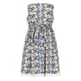 thumbnail image 2 of Richie House Girls' Cotton Little Flower Dress RH2648-A-3, 2 of 2