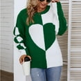thumbnail image 4 of Tralilbee Women's Crew Neckline Chenille Sweater, 4 of 6