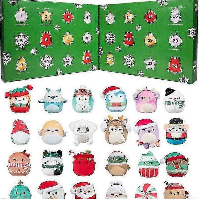 24 Micromallows Holiday Advent Calendar, 2025 Squishmallows Advent Calendar