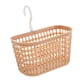 thumbnail image 4 of Cesta de baño, cesta organizadora de ducha, ahorro de espacio, gran capacidad, estante de almacenamiento de drenaje, estante ordenado, organizador Rosa perfecl cesta para colgar en la pared, 4 of 8
