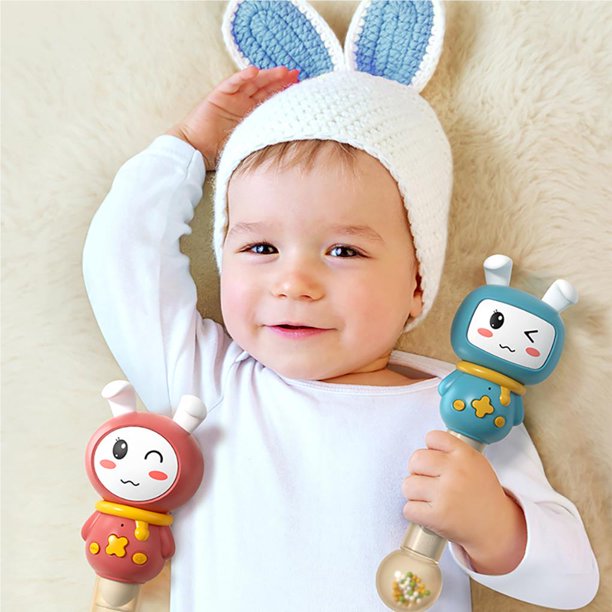 Recién Nacidos Bebe Meses Se Come Las Manos Sonajero Musical Para