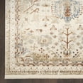 thumbnail image 4 of Nourison Pardis 5'3" x 7' Ivory Rust Vintage Indoor Rug, 4 of 8