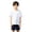 V54-White, variant on WhouRiu Boys Summer Athletic Outfits Short Sleeve Tees And Shorts Sets Kids Sports Clothes