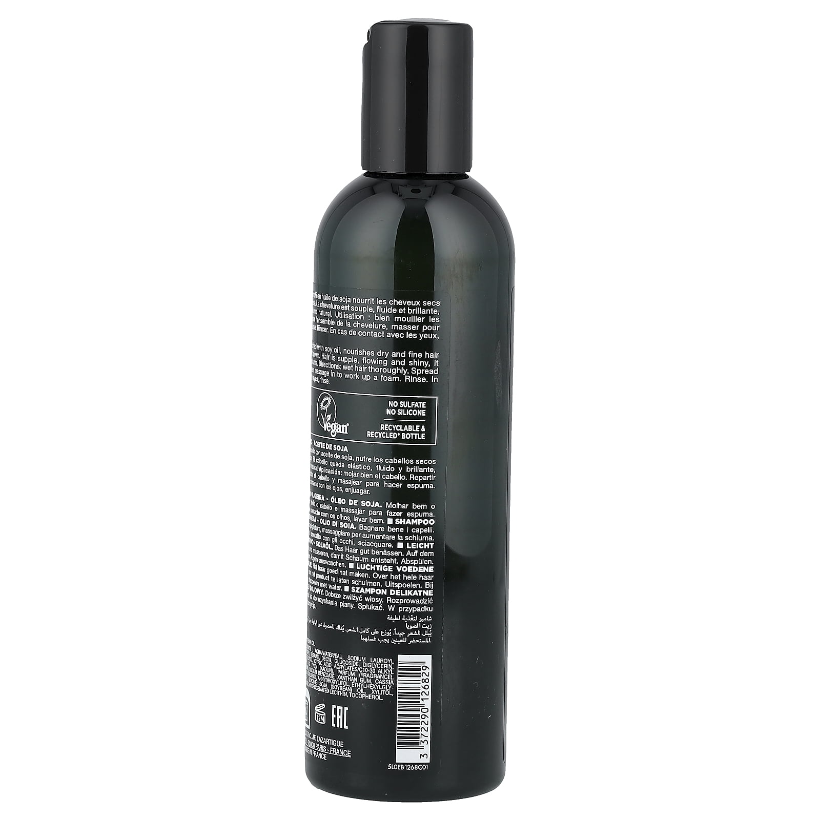 Lazartigue Nourish Light, Nutrition Shampoo, Dry, Fine Hair, 8.5 fl oz (250 ml)