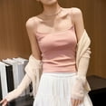 thumbnail image 7 of Gfyviroh Women's Cotton Cami Tops Casual Sleeveless Spaghetti Strap Tops Thin Comfortable Summer Slim Undershirts, 7 of 7