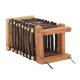 thumbnail image 3 of Soporte Para Estante De Hierba Estante De Heno De Madera Duradera Alimentador De Heno De Madera Para Conejo De Conejillo De Indias ANGGREK Otros, 3 of 8