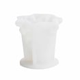 thumbnail image 1 of Matsuzay Molde para velas de árbol de Navidad, hecho a mano, fácil, divertido, interesante y elegante. Ideal para velas aromáticas, jabón y Aromaterapia y Aceites Esenciales blanco S, 1 of 6