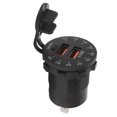 thumbnail image 4 of Cargador de coche USB QC3.0 de doble puerto de carga rápida universal para coches de 12 a 24 V, motocicletas, barcos y yates, 4 of 8