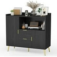 thumbnail image 7 of 40" Buffet Sideboard with Storage, Kitchen Storage Cabinet, Microwave Cabinet, Coffee Bar Cabinet with 2 Drawers and 2 Doors for Kitchen, Dining Room, Entryway, 7 of 7