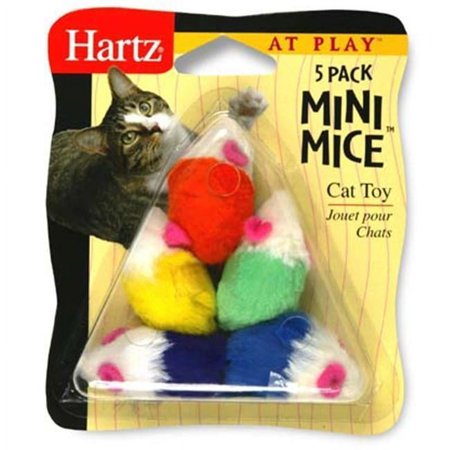 UPC: 0032700959869 | Hartz Just For Cats 5 Pack Mini Mice