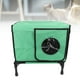 thumbnail image 3 of Casa Elevada Para Gatos Con Calefacción Para Exteriores, Casa Para Gatos Con Aislamiento Resistente A La Intemperie Para Invierno, Refugio De Invierno Para Animales Salvajes Con, 3 of 7