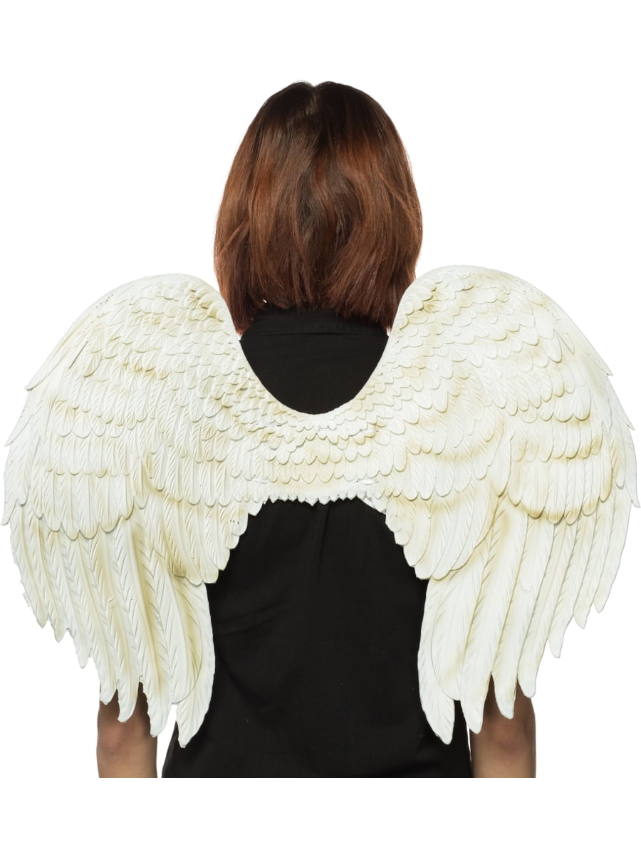 White Small Angel Wings 18 X 18 - Walmart.com