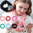 thumbnail image 1 of 1pc Convertible Infinity Scarf With Pocket Loop Scarf Women Winter Zipper Pocket, 1 of 5