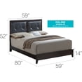 thumbnail image 2 of Glory Furniture Primo Full Panel Bed in Espresso, 2 of 3
