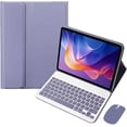 thumbnail image 1 of Xiaomi Redmi Pad 2 2025 Funda con Teclado de 11" con Teclado y Mouse QWERTY (Lavanda Gris), 1 of 4