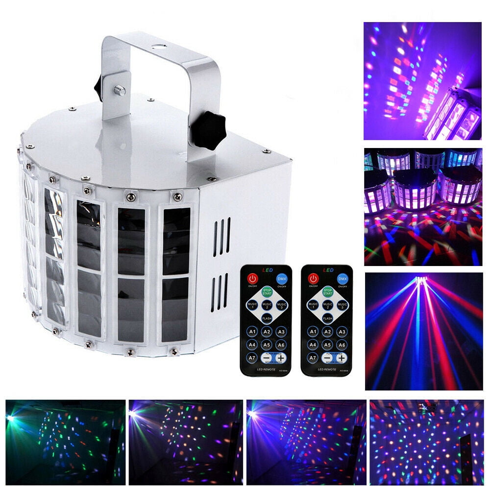 30W Sound Active LED Laser Stage Light Effect RGB Show Disco DJ Party Bar Light 