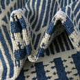 thumbnail image 4 of Unique Loom Outdoor Trellis Collection Area Rug - Dalyan (2' x 6' Runner Blue/Ivory), 4 of 7