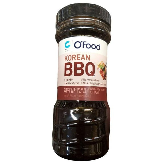 Chung Jung One O'food Korean BBQ (Pork Kalbi Marinade), 1.8 Pounds, (Pack of 1 Jar)