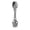 Black, variant on Multi Functional Spork and Bottle Opener Combo Portable Outdoor Utensil for Camping Hiking Backpacking and Picnics Integrated Dual Head Design for Dining, Gold