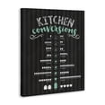 thumbnail image 4 of Kitchen Conversions Black & Green Canvas Wall Art, design by Lettered and Lined, 4 of 8