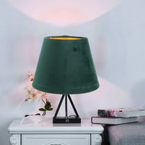 LEORX 1Pack Lamp Shade Replacement Green Cloth Dust Protection Home Decoration