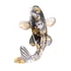 thumbnail image 5 of Figura de pez koi, mini estatua de pez coleccionable de Feng Shui, escultura de resina, suerte Negro, 5 of 8
