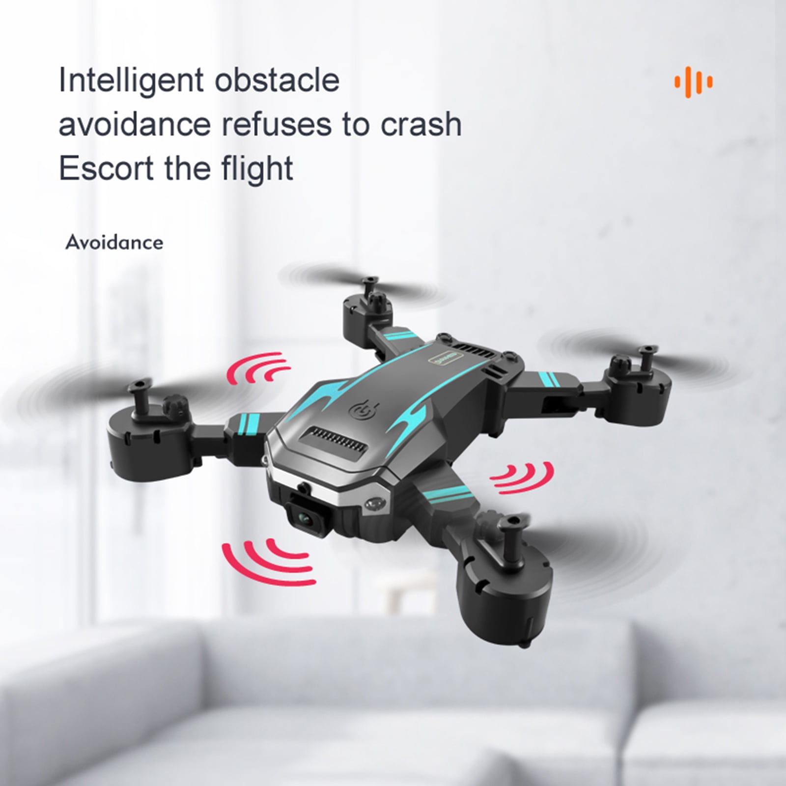 ABCPOW Drone with Camera for Adults Kids 1080P 8K HD Dual Camera Remote Control Drone RC Aircraft Quadcopter w/ 3 Batteries for Long Flight Mini Foldable Drone for Beginners Toys Gifts for Boys Girls