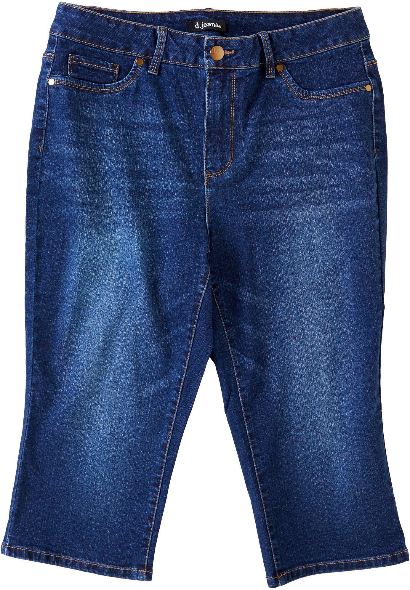 denim capris walmart