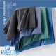 thumbnail image 3 of Ropa interior Sexy para hombre, Bóxer largo y suave de algodón, calzoncillos con bolsa 3D, 3 of 4