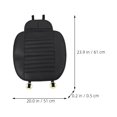 thumbnail image 2 of Nestingho 2Ud Protector Para Asiento De En Material Resistente PU Color Negro Elegante, 2 of 8