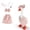 Pink2064, variant on Bklubk 7 Inch Desktop Gooses Rustics Style Decorative Miniature Office Desk Gooses