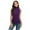 Purple, variant on BLTIBY Womens Turtleneck Shirts Sleeveless Mock High Neck Tank Tops 2025 Slim Fitted Undershirt Basic Layer Tee Purple M
