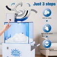 thumbnail image 6 of Mobile Commercial Ice Crusher with Wheels Cart, Electric Snow Cone Shaved Ice Machine for Outdoor Events., 6 of 8