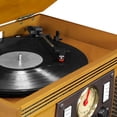 thumbnail image 3 of Victrola Navigator 8-in-1 Bluetooth Record Player (Oak), 3 of 6