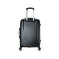 thumbnail image 2 of InUSA Pilot Large Plastic 4-Wheel Spinner Luggage Black (IUPIL00L-COA), 2 of 2