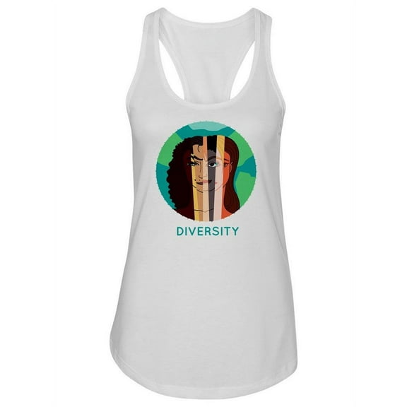 Beautiful Diversity Design Tank Women -Image by Shutterstock, Female Small