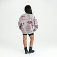 thumbnail image 4 of Women's Gameday Couture Heather Gray San Francisco 49ers Always On Repeat Fleece Sweatshirt, 4 of 4