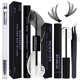 thumbnail image 1 of Qiveaory Lash Bond and Seal Kit 4 piezas DIY extensión de pestañas con pegamento impermeable para pestañas 72h Hold and Seal Lash Remover Pinzas cepillo de pestañas portátil con tapa para extensiones, 1 of 5