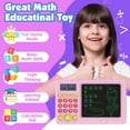 thumbnail image 6 of Math Toys for Kids 5-7, Writing Tablet for Kids Educational Math Learning Games, Birthday Gifts for Boys Girls (Blue), 6 of 7