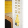 thumbnail image 7 of Dolu: Garden Playhouse With Fence - White-Grey-Yellow - Outdoor-Indoor Toy, Chalkboard Door, Durable Charming Design, Easy Assembly, Kids-Toddlers 2+, 7 of 7