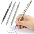 thumbnail image 3 of Shisuyan 6Pcs 0.7 Automatic Pencil Lead Refill Break Resistant Propelling Pencil Core Replacement Pencil Leads School Supplies (Random Color), 3 of 9