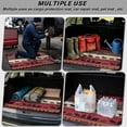thumbnail image 3 of COEQINE Universal Car Trunk Mat All Weather Cargo Liner Floor Mat with Non-Slip Backing Scratch-proof Pet Cargo Mat Suitable for Most Car Models, Rustic Moose Bear Tribal Red, 3 of 7