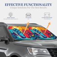 thumbnail image 4 of Fotbe Gaming Juego de 2 Piezas de Parasoles para Parabrisas | Bloqueador Solar para Auto | Accesorios Plegables para Protección Solar Interior-Medium, 4 of 6