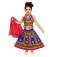 thumbnail image 3 of Ahhaaaa Girls Cotton Lehenga Choli with Dupatta Set, 3 of 7