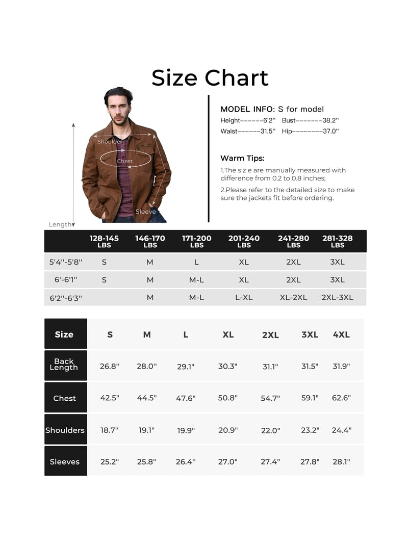 WenVen Men's Casual Lapel Jacket Outdoor Windbreaker Cotton Coat Lightweight Warm Jackets Harrington Jacket Grey L