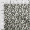 thumbnail image 2 of oneOone Cotton Flex Dark Olive Green Fabric Tropical Dress Material Fabric Print Fabric By The Yard 40 Inch Wide, 2 of 4