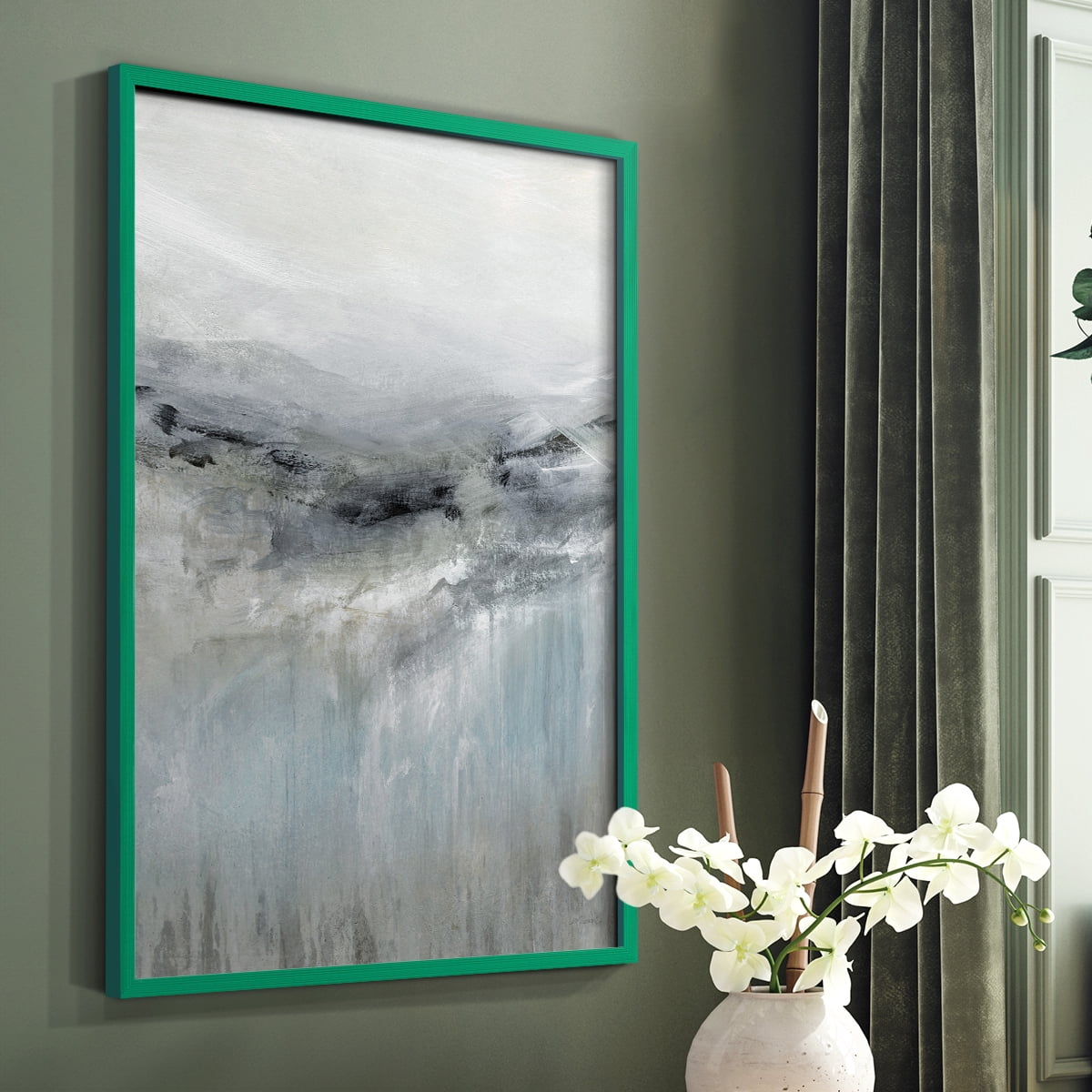 A Cool Wind in Paper Solid Wood 8 x 10 Framed Print